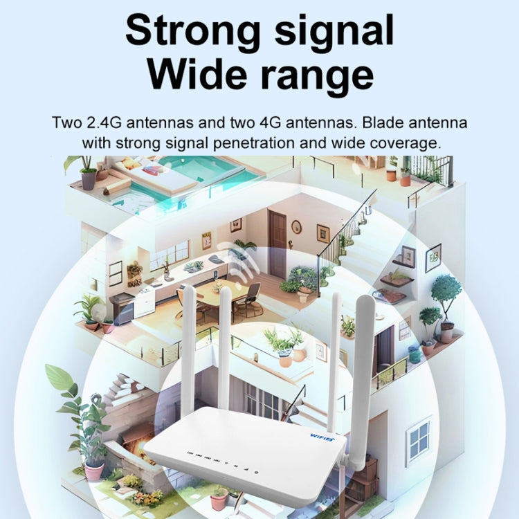 4G CPE Wireless Plug-In Router WiFi 6 Network Hotspot, EU Plug, EC21 4G CPE Wireless Plug-In Router WiFi 6 Network Hotspot, EU Plug, EC21
